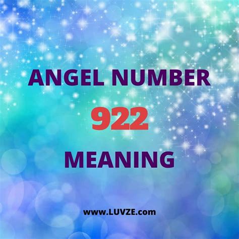 angel number 922|ANGEL NUMBER 922 (Symbolism & Meanings)